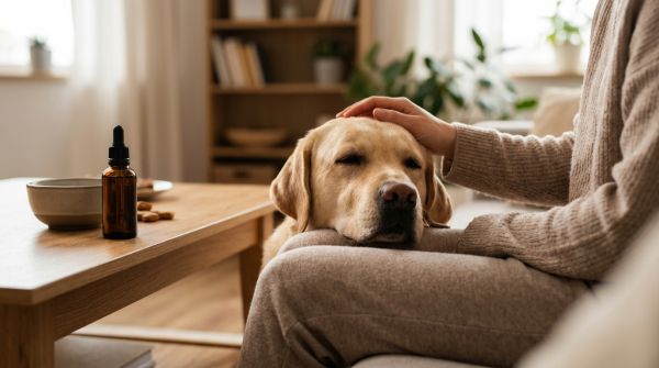 Comment l'huile de chanvre peut soulager l'anxiété chez les chiens