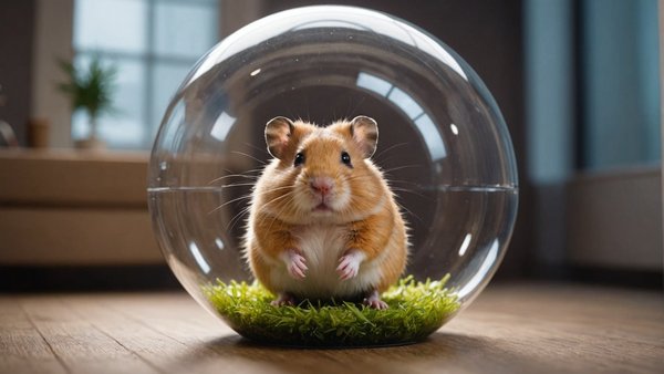 Bien choisir une boule pour hamster pour un animal heureux